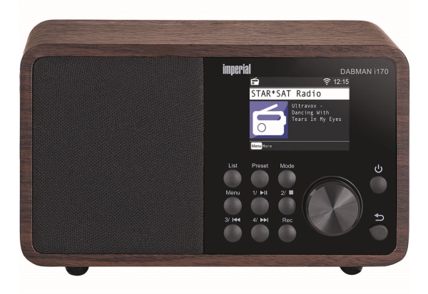 Imperial Dabman I170 Dab+, Bærbar, Analog, Dab+, Fm, 87,5 - 107,5 Mhz, 174 - 240 Mhz, 10 W