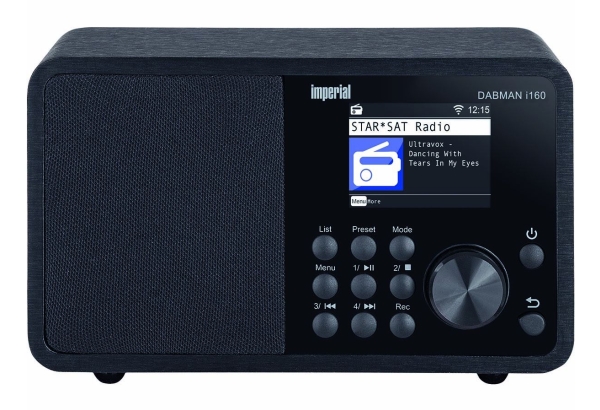 Imperial Dabman I160 Dab+, Bærbar, Analog, Dab+, Fm, 87,5 - 107,5 Mhz, 174 - 240 Mhz, 10 W