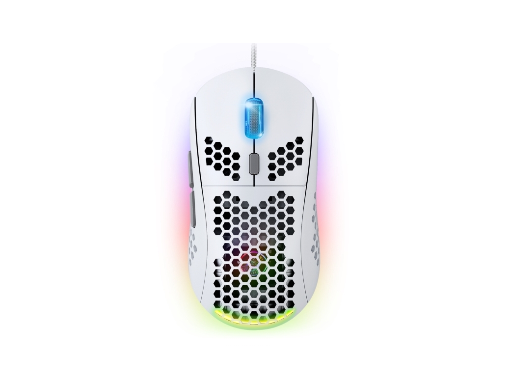 Spirit Of Gamer Pro-M4 Artic, Højre Hånd, Optisk, Usb Type-A, 12800 Dpi, Hvid
