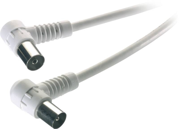 Vivanco Vvancabmf30090w, 3 M, Koaxial, Koaxial, Weiß