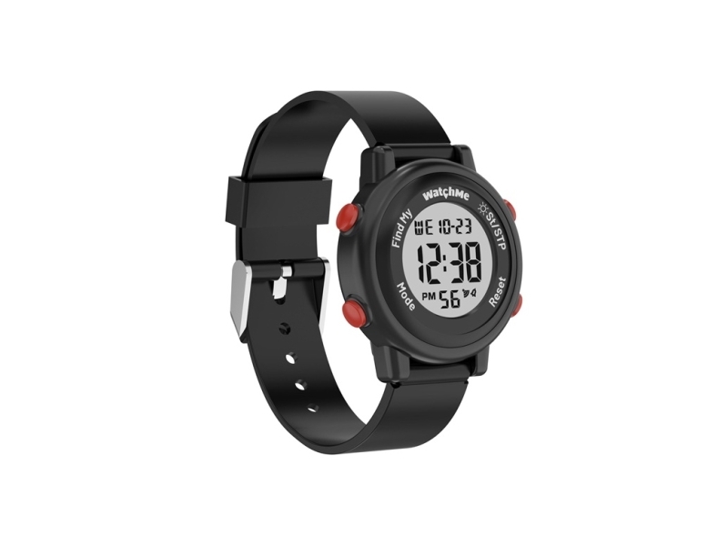 Digital Watch Sponge Watchme Black