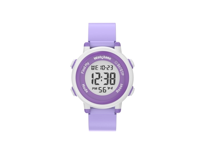 Digital Watch Sponge Watchme Violet