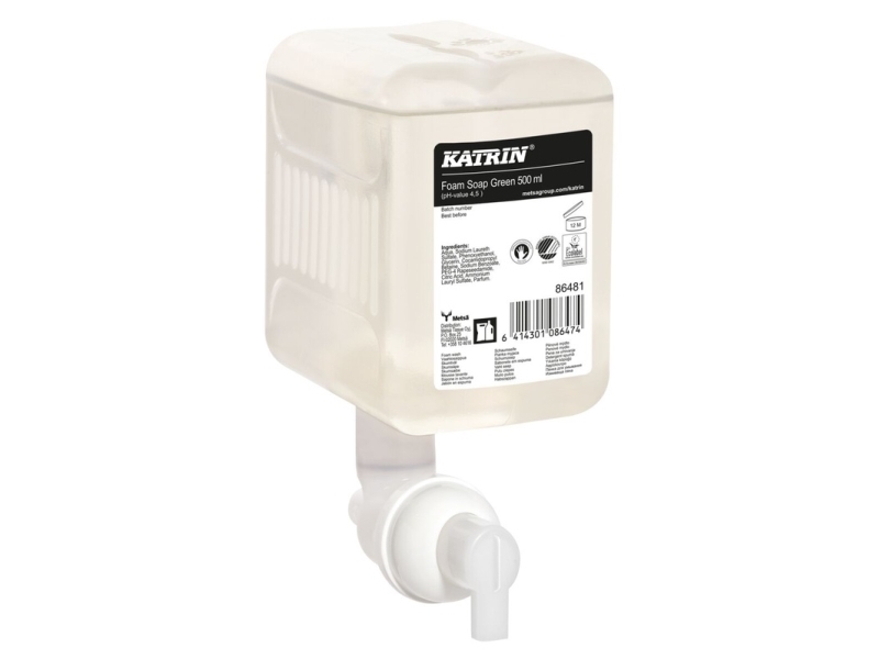 Skumsæbe Foam Katrin Green 0,5L M/Parfume