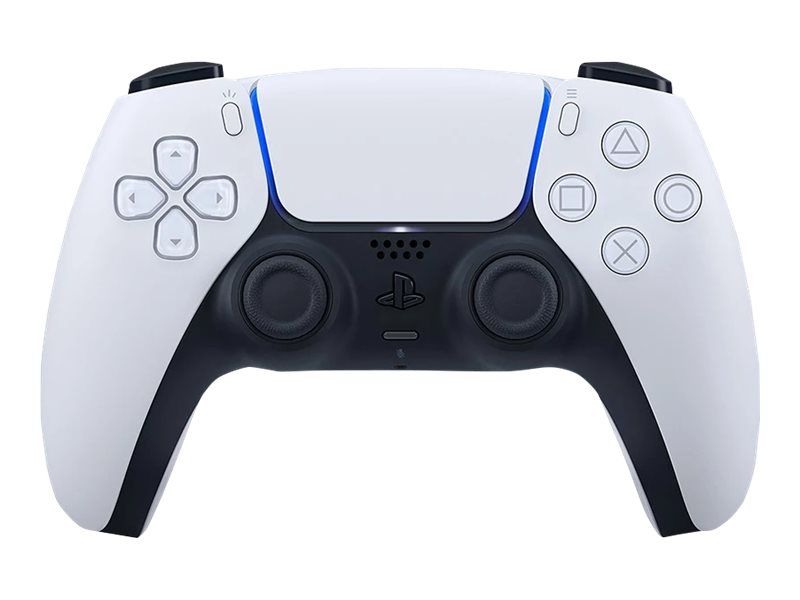 Sony DualSense - Spelkontroll - trådlös - Bluetooth - vit | Spel - Konsoler - Playstation 5 | GameStuff