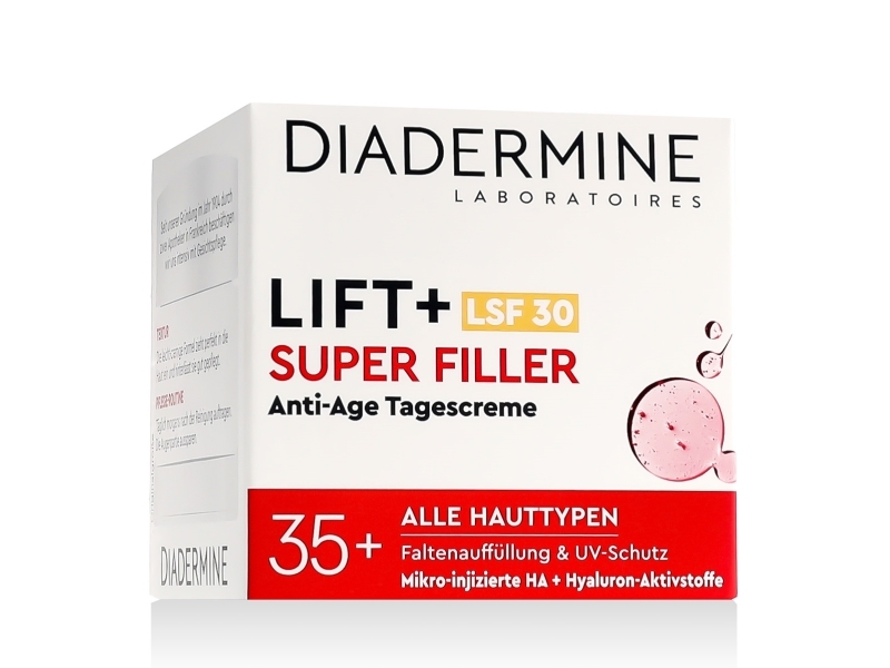 Diadermine Laboratoires Lift+ Super Filler Anti-Age Day Cream Spf 30 50 Ml