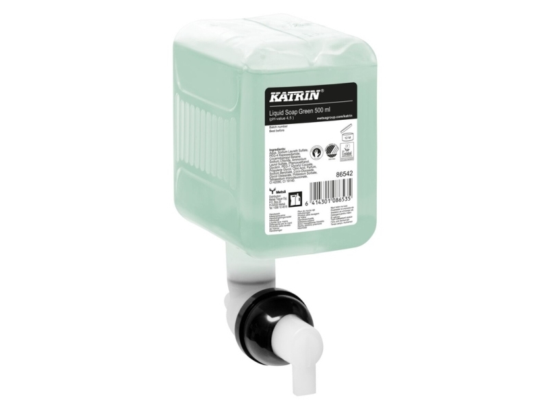 Sæbe Flydende Katrin Green 0,5L M/Parfume