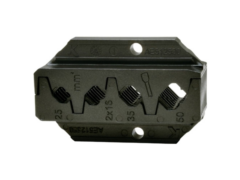 Klauke AE512550 Puristinsetti 25-50 mm² Sopii tuotemerkille Klauke