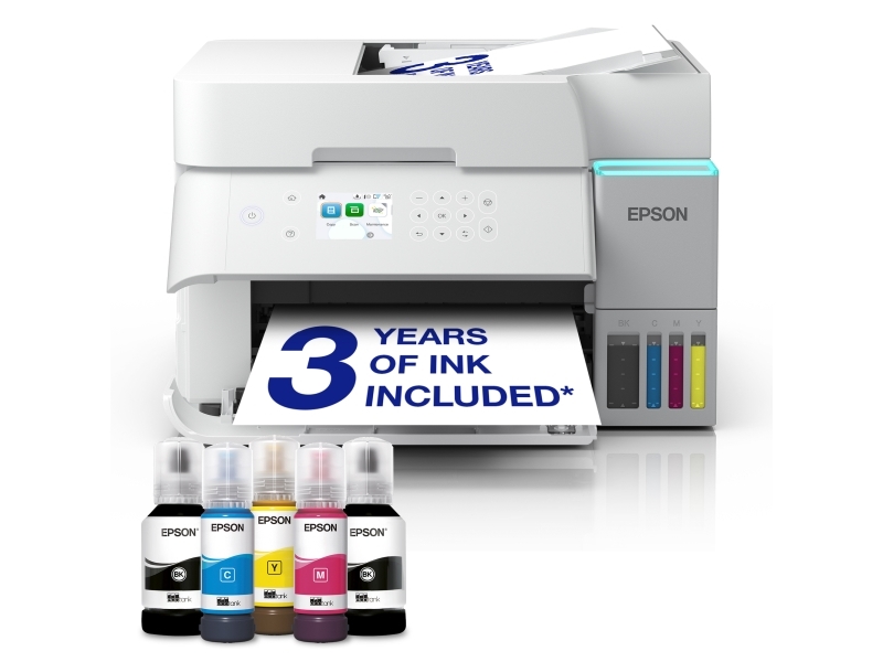 Epson Ecotank L6376, Farbdruck, 4800 X 1200 Dpi, Farbscan, A4, Weiß