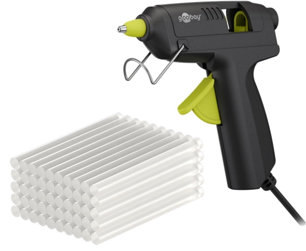 Goobay 77825, Varm limpistol, Sort, 7 mm, 160 °C, 20 W, 110 - 240 V