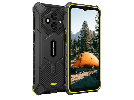 Ulefone Rugking 3 Pro, 16,7 Cm (6.56"), 8 Gb, 128 Gb, 48 Mp, Android 15, Sort, Grøn