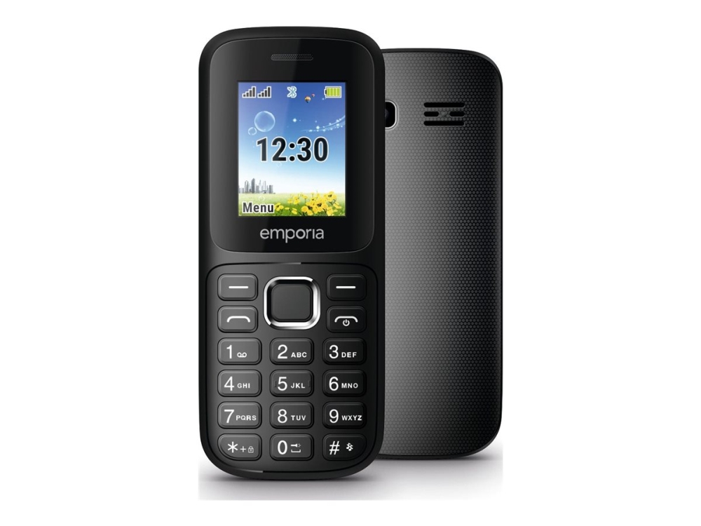 Emporia Fn313 - Funktionstelefon - Dual-Sim / Intern Hukommelse 32 Mb - Microsd Slot - Rear Camera 0,08 Mp