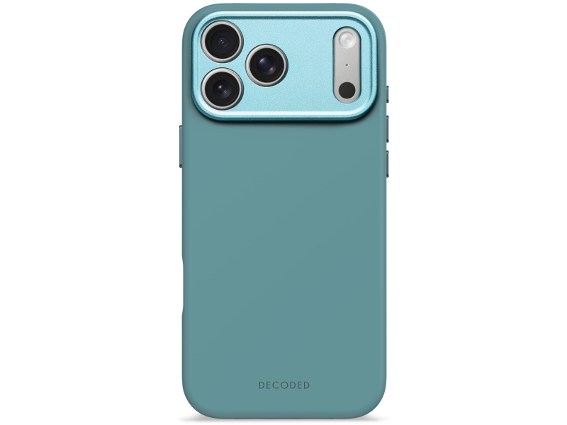 Decoded Silicone Backcover Apple Iphone 17 Pro Max Retro Blue, Cover, Apple, Iphone 17 Pro Max, 17,5 Cm (6.9"), Blå