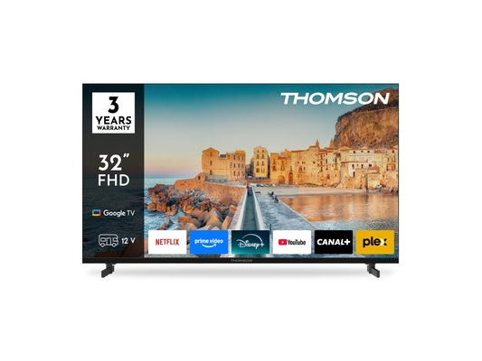 Thomson G63 Series 32Fg2s15c, 81.3 Cm (32"), 1920 X 1080 Pixels, Led, Smart Tv, Wi-Fi, Black