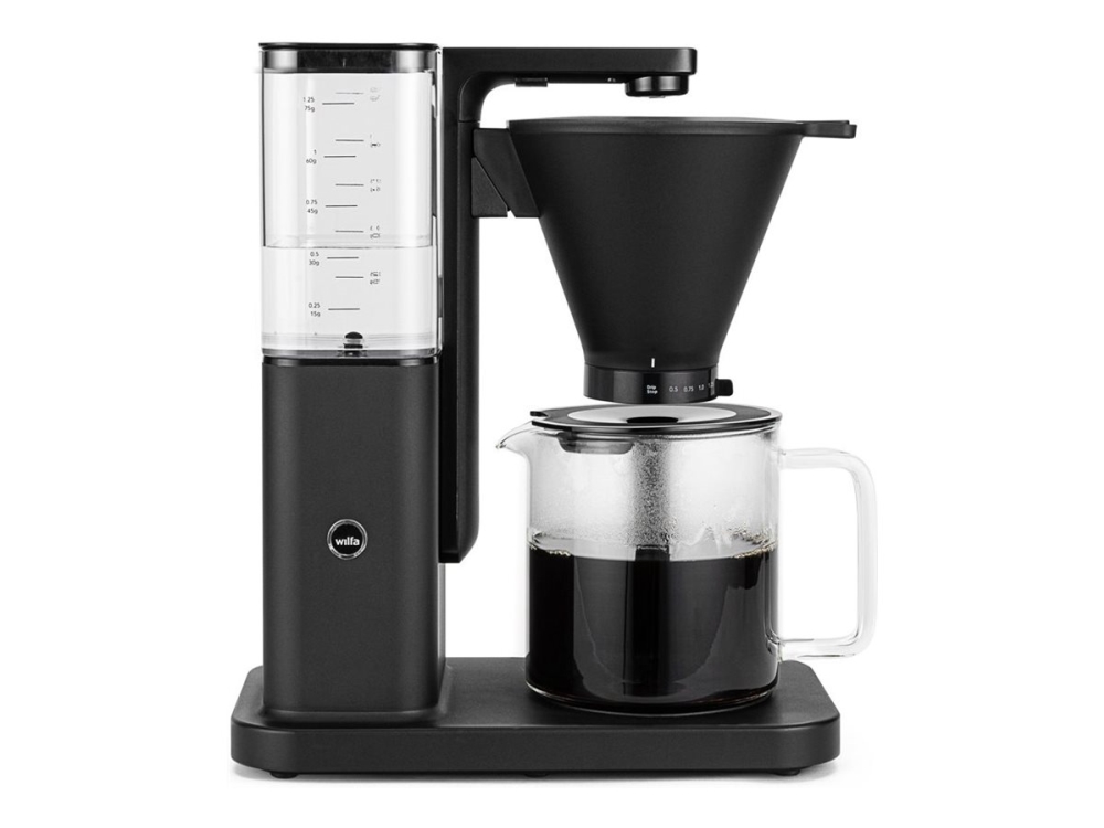 Wilfa Cm10ab-M125, Filter Kaffemaskine, 1,25 L, Malet Kaffe, Sortieren, Transparent