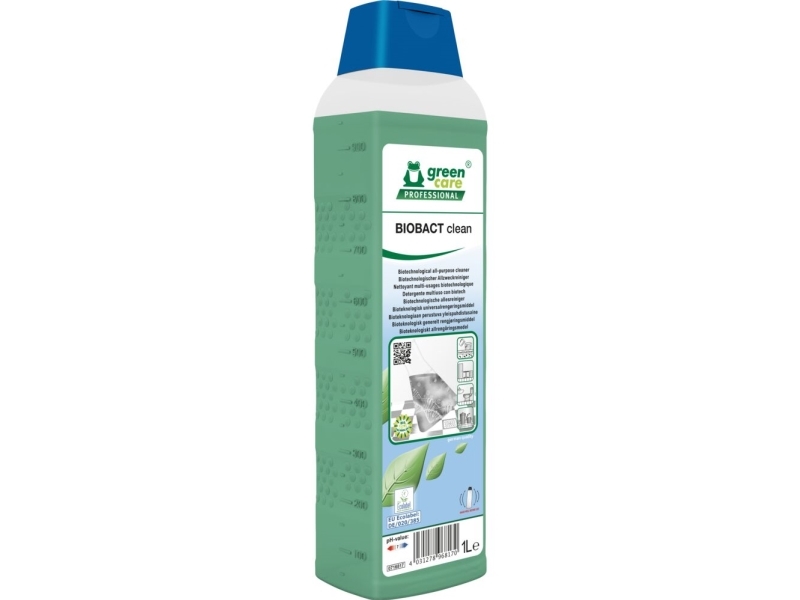 Universalrengøring, Green Care Professional Biobact Clean, 1 L, Biologisk - (10 Stk.)