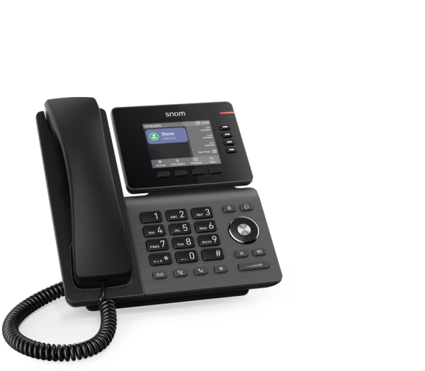Snom D810w, Ip Phone, Black, Ips, 8.53 Cm (3.36"), 100 - 8000 Hz, G.711Alaw, G.711Ulaw, G.722, G.723.1, G.726, G.729Ab