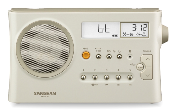 Sangean Pr-D4bt, Bærbar, Am, Fm, 7,62 Cm (3"), Lcd, Ravfarvet, 99,6 X 24,6 Pixel