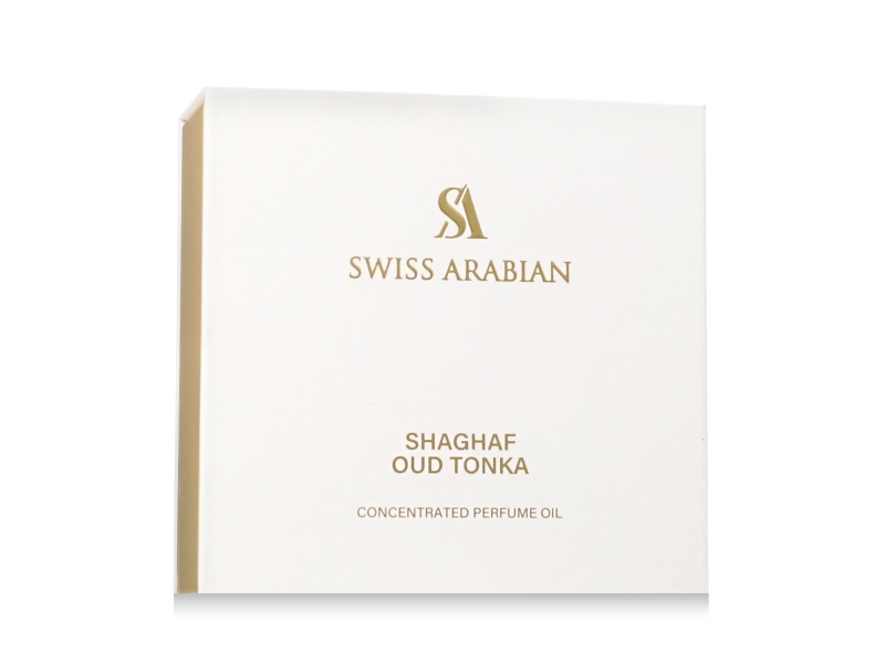 Swiss Arabian Shaghaf Oud Tonka Concentrated Perfume Oil 12Ml Unisex Fragrance