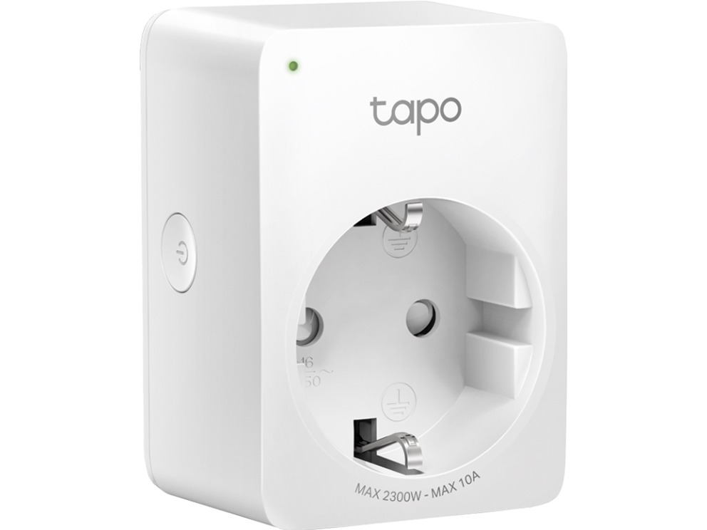 TP-Link Tapo P100, inomhus, Vit, Hem, Polykarbonat, Status, CE, RoHS | Belysning - Intelligent belysning (Smart Home) - Smarta kontakter | GameStuff