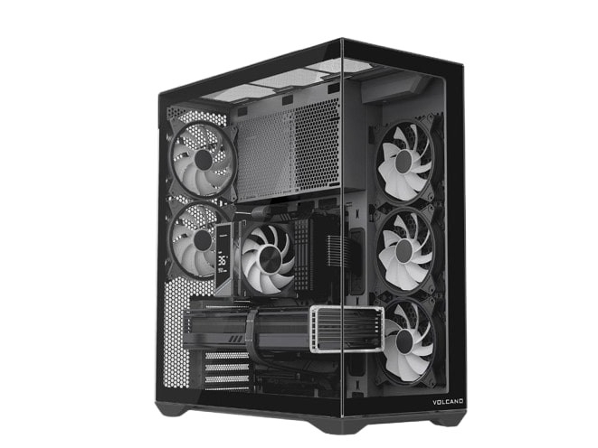 Modecom Volcano Space Xl Argb Full Tower 5F Juodas