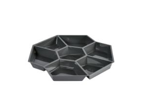 Multibox Octaview 7-Fach Einsatz 283X283x25 Mm Rpet Grau, 320 Stück/Crt