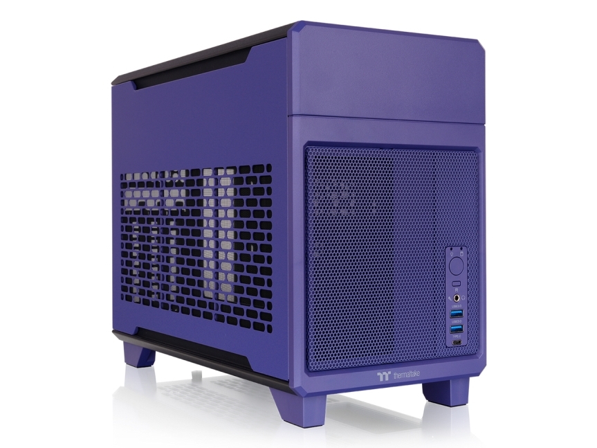Thermaltake Tr100, Mini Tower, Pc, Violet, Mini-Itx, Spcc, Steel, 6.8 Cm
