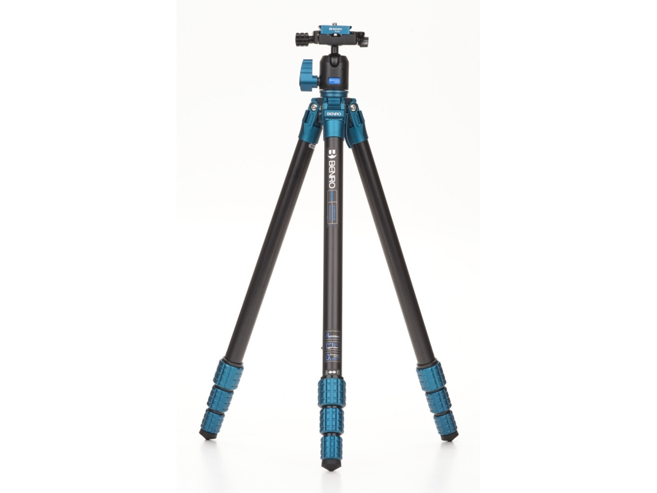 Benro Tssl08an00p, 3 Ben, Sort, Blå, 156 Cm, 1,13 Kg