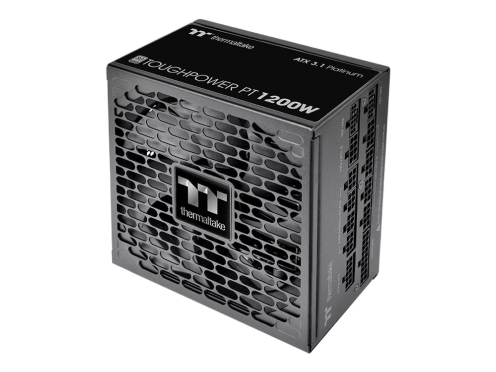 Thermaltake Toughpower Tp - Strømforsyning (Intern) - Atx12v 3.1/ Eps12v - 80 Plus Platinum - Ac 100-240 V - 1200 Watt - Aktiv Pfc - Sort