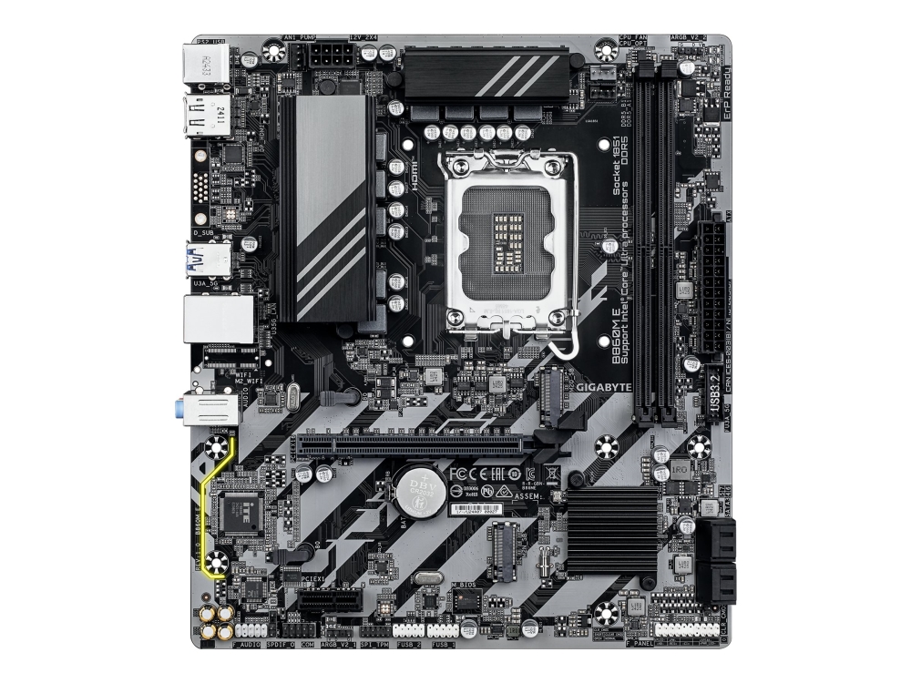 Gigabyte B860m E Bundkort Lga1851 Micro Atx Ddr5