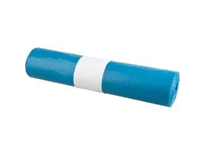 Tasche Keepgreen 60 Liter B550xl1030mm 55My Strong Blau, 20 Rl X 10 Stück/Crt