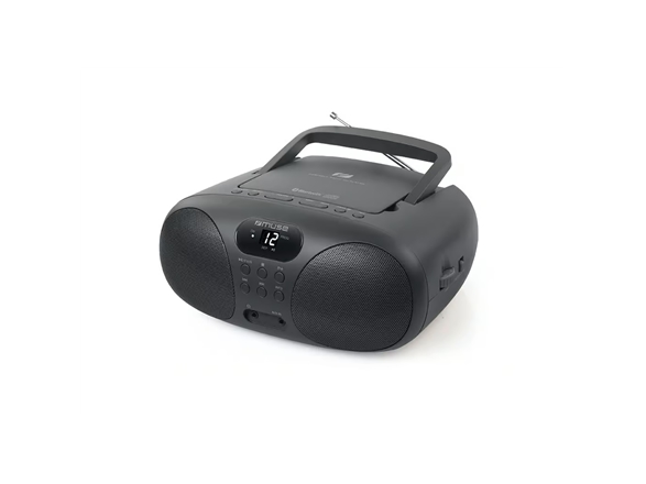 Muse Portable Radio Cd Player With Bluetooth Md-208Bt Aux In Md-208Bt (3701738900149)