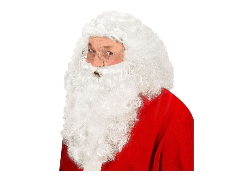 Weihnachtsmannperücke Mit Bart