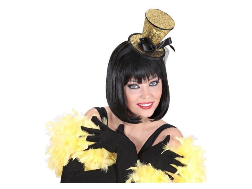 Guld Glimmer Mini Hat