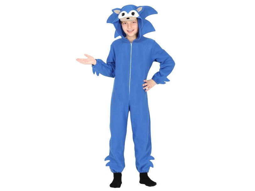 Blauer Kigurumi Kostüm