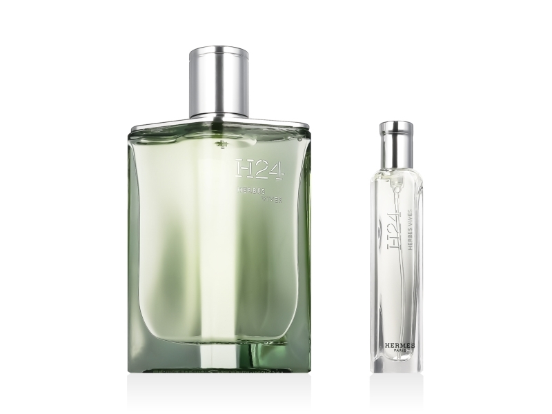 Hermès H24 Herbes Vives Edp Refillable 100 Ml + Edp Mini 15 Ml (Man)