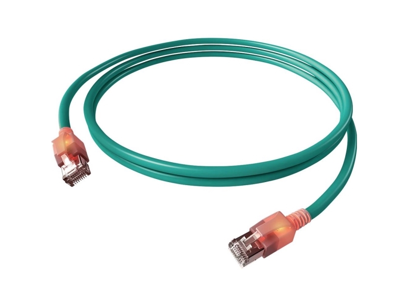 Sacon S/Ftp Kabel Kat.6A, 1M, T?Rkis (442626,1)