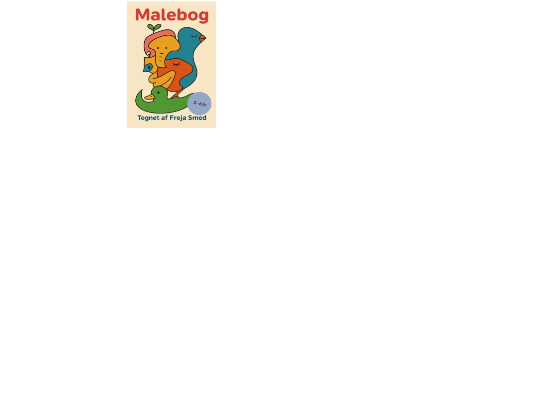Malebog 2-6 År | Freja Smed