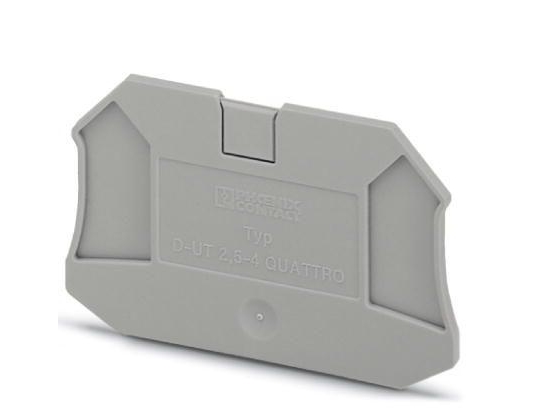 Phoenix Contact Abschlusswand 2,2X65,4X47,5 Mm Grau D-Ut 2,5/4-Quattro 50 Stk (3047170)