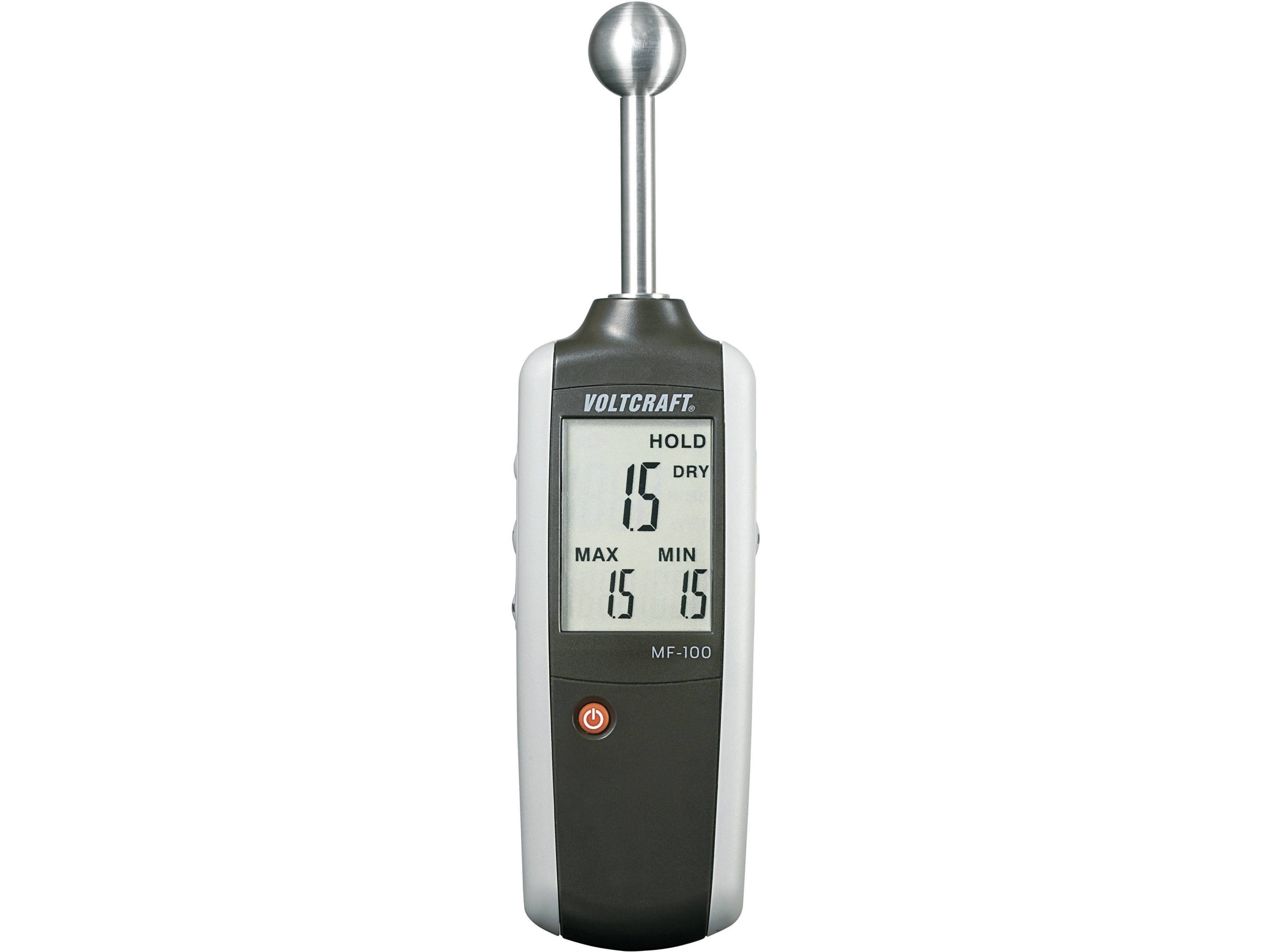 Voltcraft Mf-100 Material-Feuchtigkeitsmessgerät, Baufeuchtemessgerät 0 - 100 Digit (Mf-100)