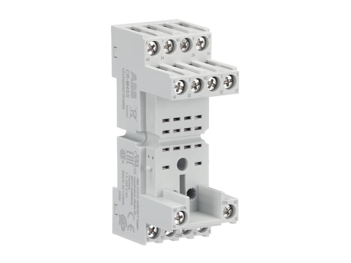 ABB CR-M4SS, Hvid, 250 V, 7 A, 27 x 82 x 42,5 mm, 70 g, 141 mm