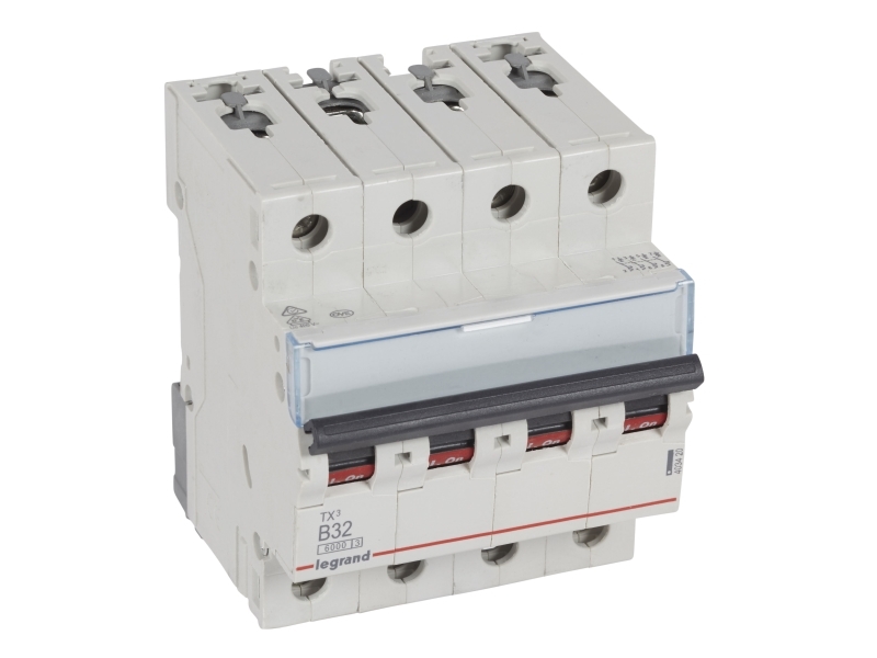 Legrand TX3, Pienoiskatkaisija, Tyyppi B, IP20, 240 - 415 V