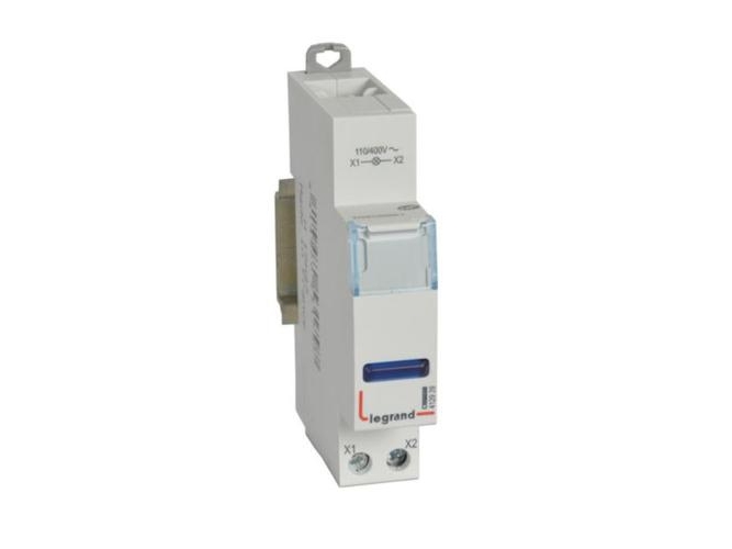 LED sininen moduulivalaisin 110/400V L404 412929
