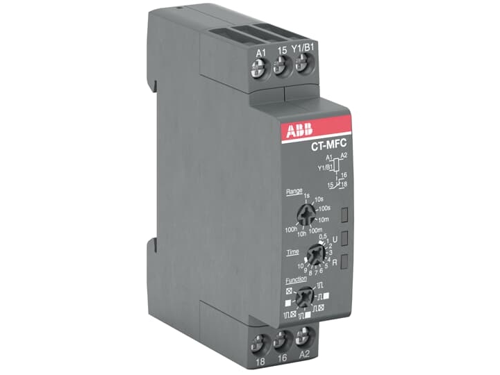 ABB CT-MFC.12, Grå, Status, CAN/CSA C22.2 No.14 IEC/EN 63000 IEC 61812-1 UL 508, 17,5 x 63 x 70 mm, 53 g, 89 mm
