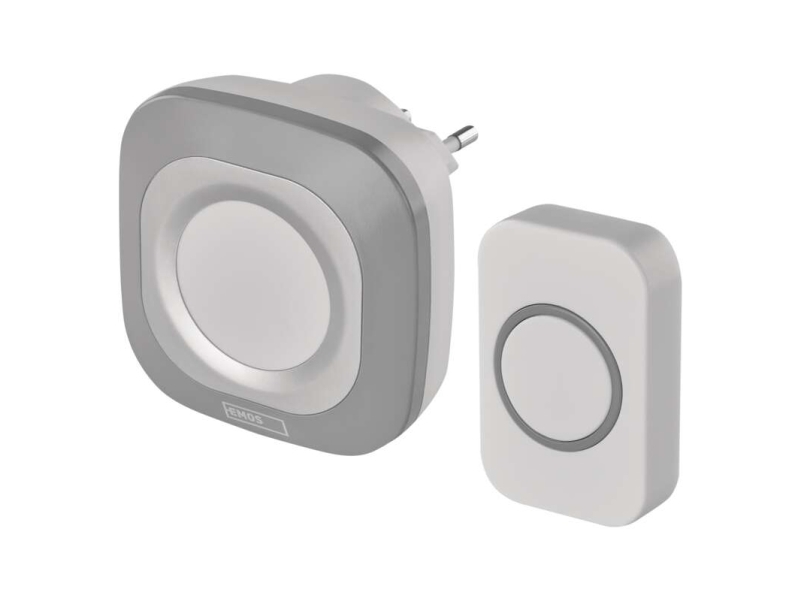 Emos P5733s, Weiß, 110 Db, Haus, Ip44, 8 Stück(E), 1 Stück(E)