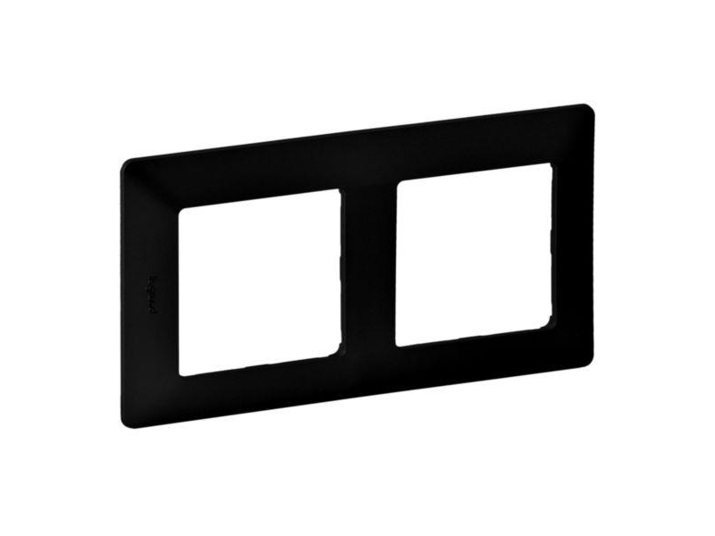 Legrand 754252, Schwarz, Thermoplast, Legrand, Matte, Ip20, Leere Platte