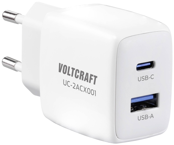 Voltcraft Vc-13082880 Usb-Ladegerät Indoor Ausgangsstrom Max. 2,08 A 2 X Usb, Usb-C Eingang
