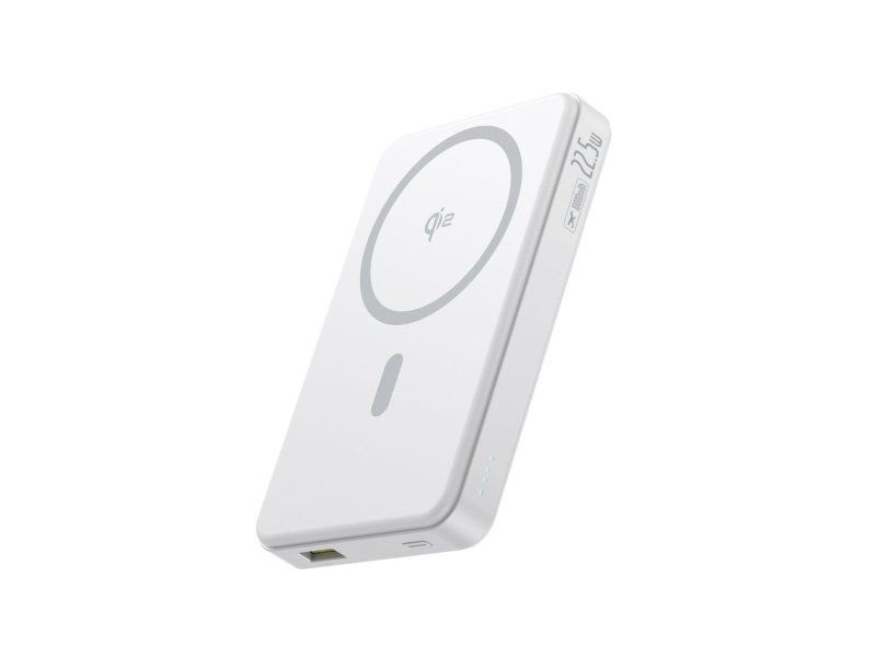 Baseus P10080000213-00, 10000 Mah, Kabelloses Aufladen, 3,7 V, 22,5 W, Weiß