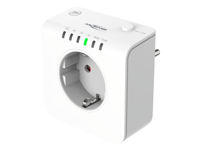 Ansmann AES1.5, Sisätila, Valkoinen, Koti, Langallinen, 3680 W, 16 A