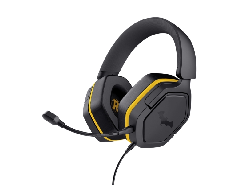 Trust 25784, Wired, Gaming, 20 - 20000 Hz, 284 G, Headset, Black, Yellow