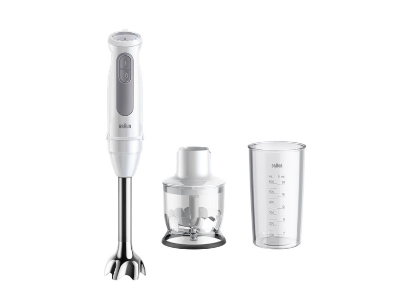 Braun Mq50201m Stabmixer Multiquick 5, Weiß